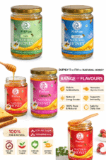 FitFox Litchi & Tulsi Honey Combo Pack – Healthy Bhi Tasty Bhi - Image 2