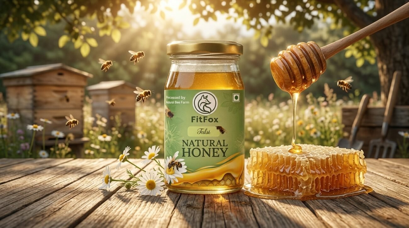 Fitfox_honey_jar_wooden_table_ef5d087306