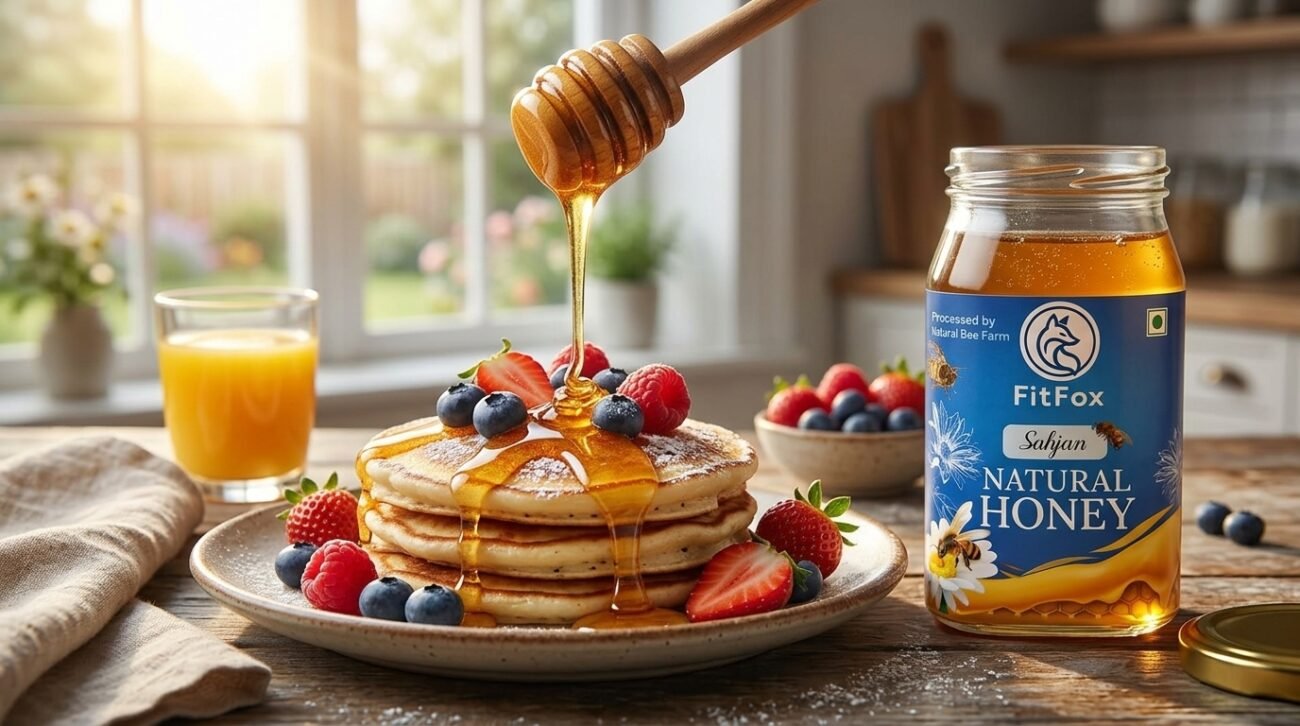 Honey_poured_on_pancakes_fruits_a67c52ce9f