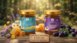Wellness Care Honey Combo Pack of 2-  Jamun Honey & Forest Honey  100% Pure & Natural Honey