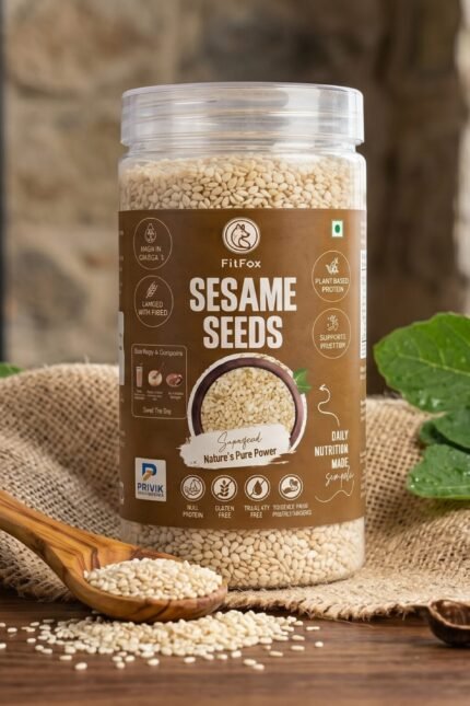 Premium Sesame Seeds  100% Natural Raw Superfood  Rich in Protein