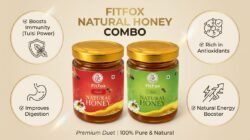 Honey Combo Pack of 2  Litchi Honey & Tulsi Honey  100% Pure & Natural Honey - Image 11